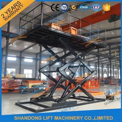 Factory Direct Supply Fixed Scissor Type Hydraulic Auto Carlift
