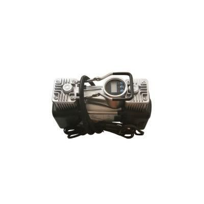 Digital Double Cylinder Inflatable Pump Suitcase Car Air Compressor 12V Rated Power 280W