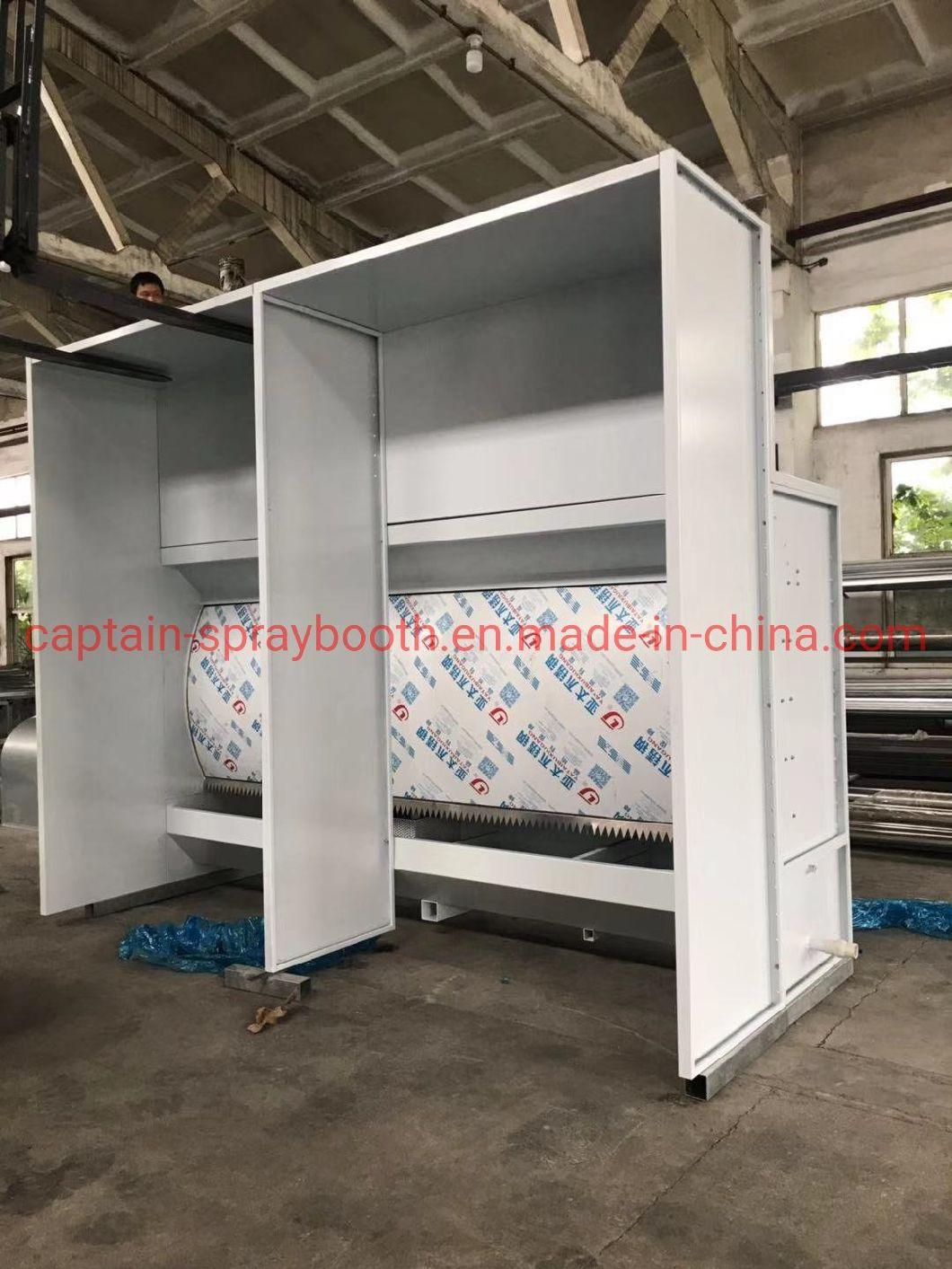 Water Curtain Spray Booth / Paint Cabinet / Water Painting Room