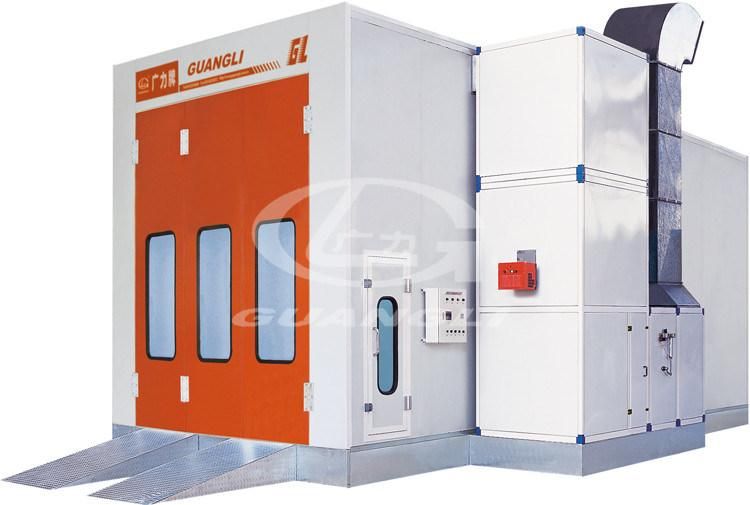 Ce Approved Customized Used Industrial Mini Bus Booth Spray Painting Room