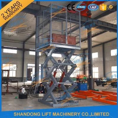 Stationary Stage Scissor Automatic Hydraulic Lifting Tables