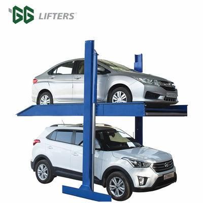 vertical vehicle 2 parking lift stacker