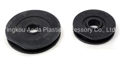 Car Vehicle Lift Positioning Pulley Nylon Plastic Roller Steel Cable Roller