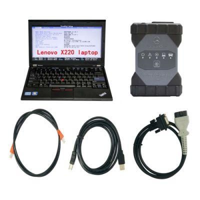 V2022.03 C6 Xentry Diagnosis Vci Doip &amp; Audio Pass Thru Multi Diagnostic Tool with Lenovo X220 for Mercedes Benz