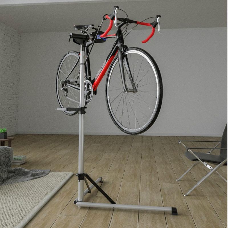 Bicycle Repair Accessories Work- Stand Racks Usage for Home Bike