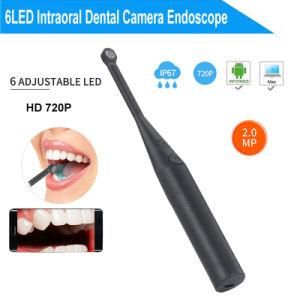 2MP 720p Intraoral Dental Camera Endoscope 6LED USB Micro-Check Inspection Oral Real-Time Inspect Camera Otoscopio Tooth Camera