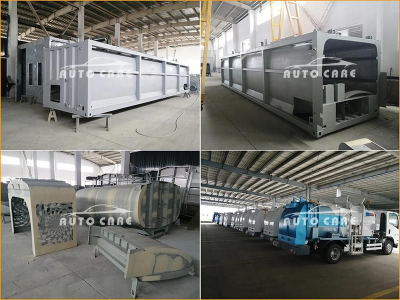 Truck Spray Paint Booth with Powder Coating Line