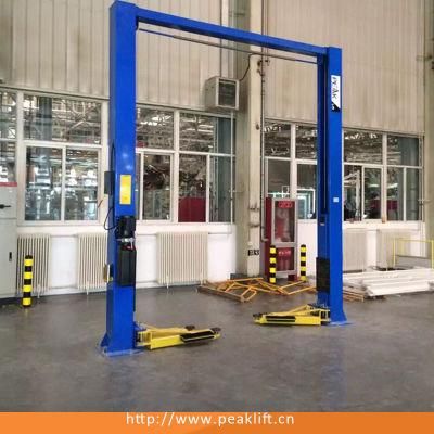 Clearfloor Chain-Drived Two Post Car Hoist with CE (208C)