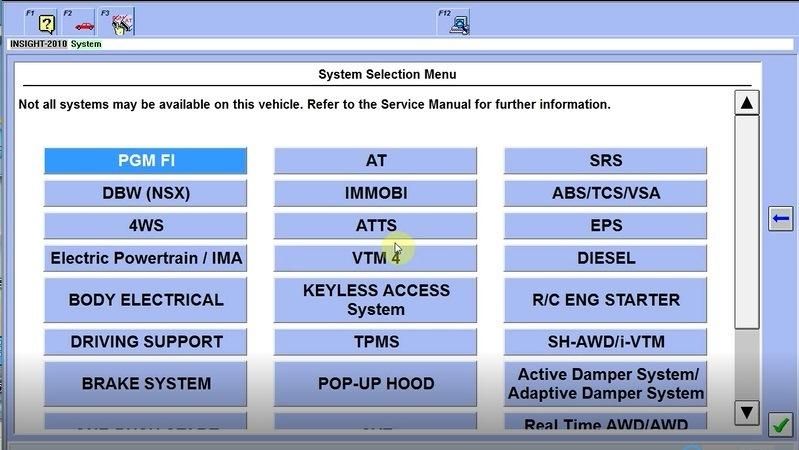 Hds Him Diagnostic Tool for Honda Supports Honda Cars Till 2017 V3.102.051