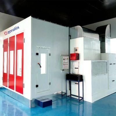 Cutomized Color 7.5kw EPS or Rock Wool Wall Panel Diesel Heating Paint Room for Baking Car Paint Booth