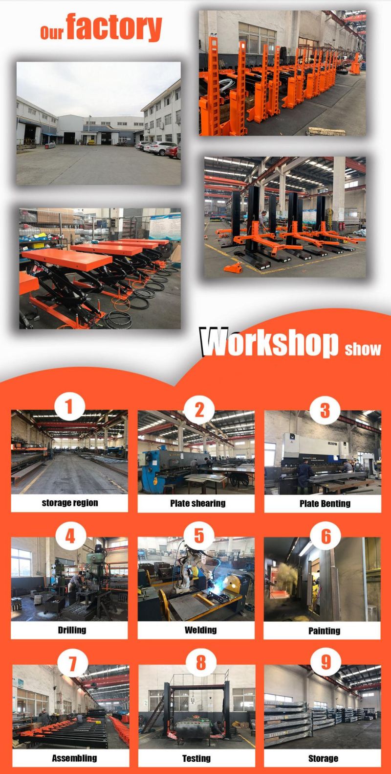 Black and Orange Tyre Changer Machine