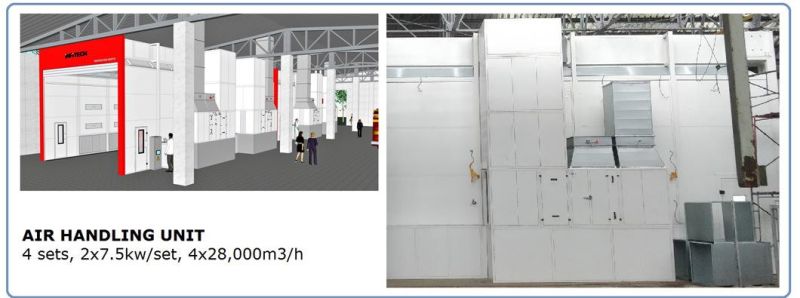 Bus Spray Booths Bus Spray Paint Booths Bus Paint Booths With Lifter