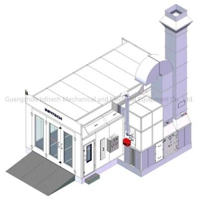 Full Downdraft Paint Spray Booth Car Spray Booth Spray Paint Cabin for Car Refinishing