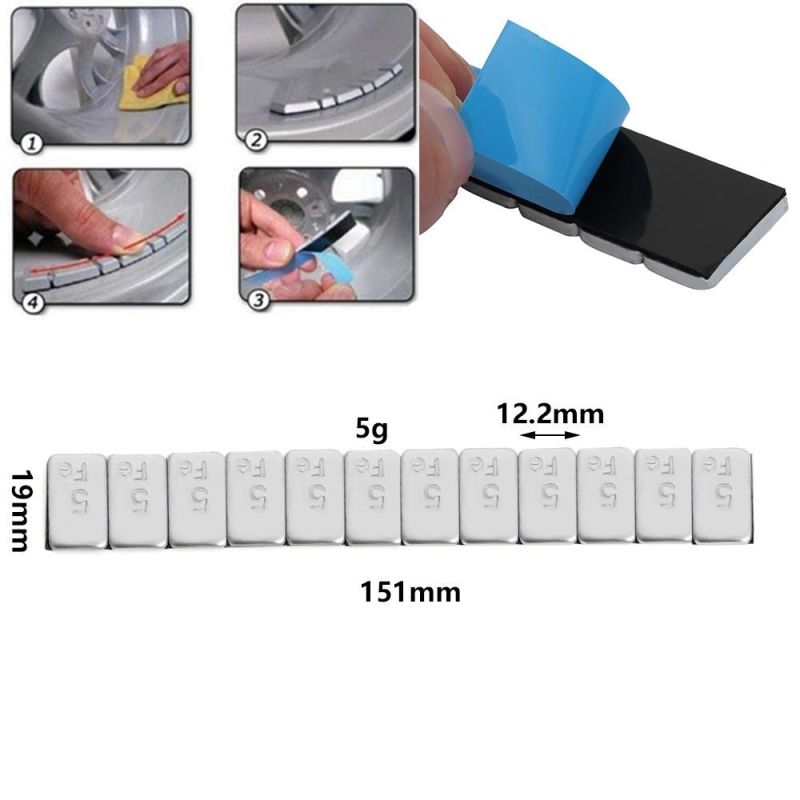 Fe Adhesive Wheel Balance Weights for Car