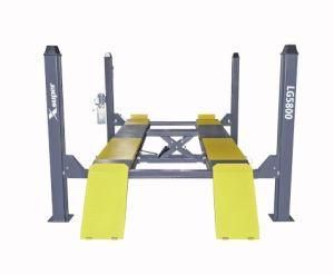 Hot Sell LG5800 Four Wheel Alignment Four Post Lift for Workshop