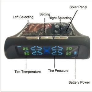 Solar Power (TPMS) Digital Tire Pressure Gauge (ETP037)