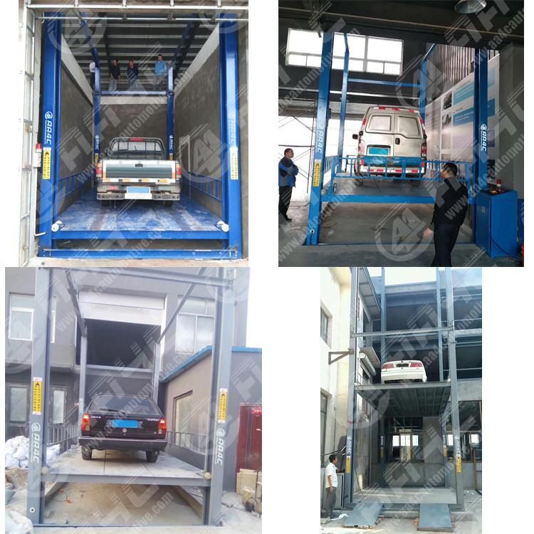 AA4c High Rise 4 Post Car Lift Car Elevator Parking System