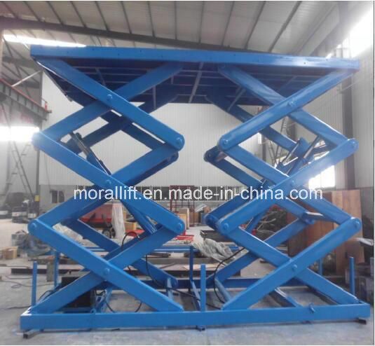 Hot sale Double Hydraulic Scissors Lift Table
