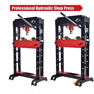 30t Hydraulic Shop Press with Safety Guard