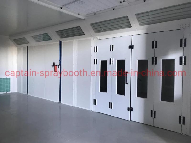 Combination Spray Booth / Customized Paint Booth with Scissor Car Lift