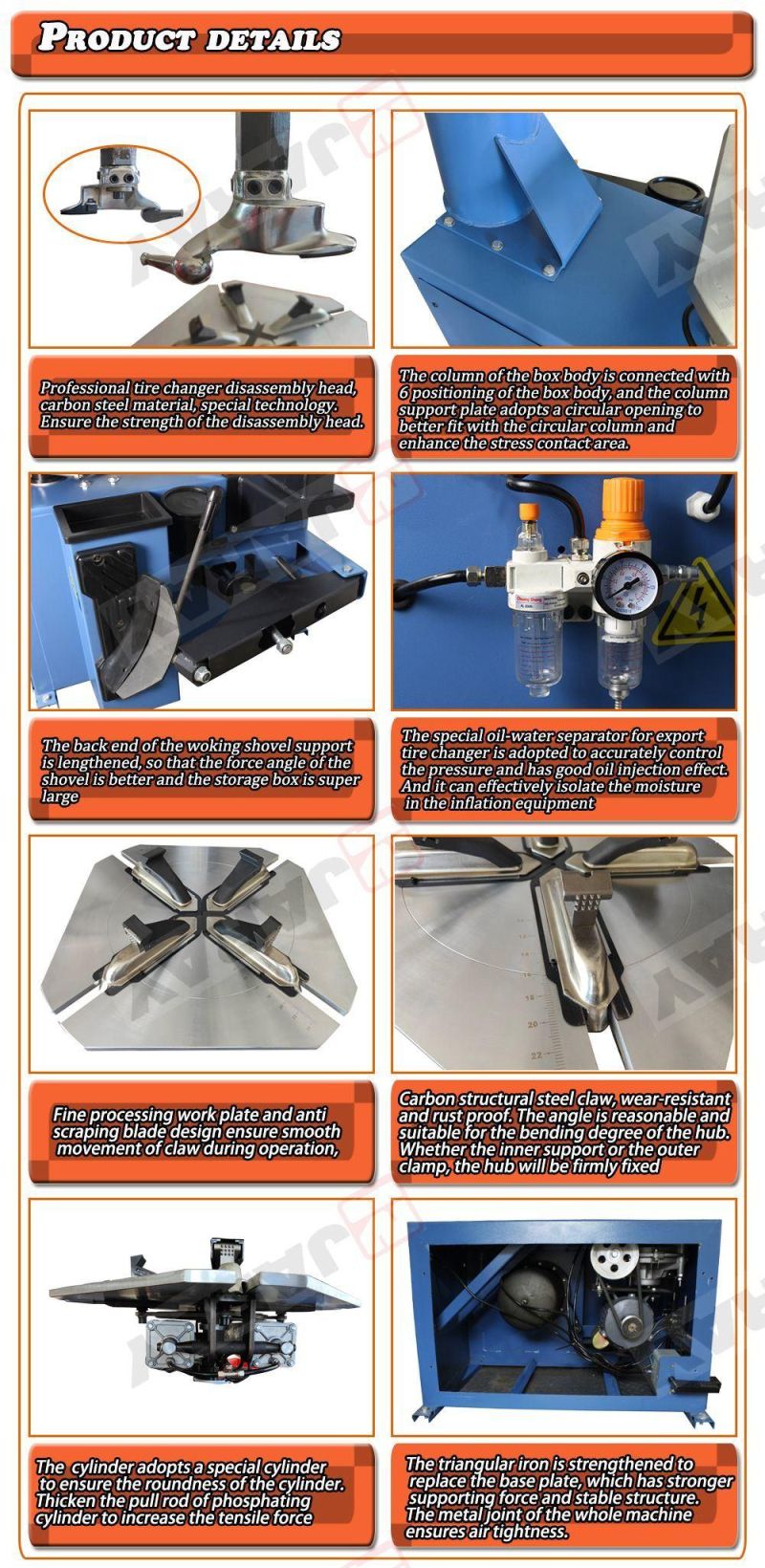 Yingkou Jaray Hot Sale CE Approved Equipment Used Tire Changer for Tire/ Machine to Change Tires/Tyre Changer Prices