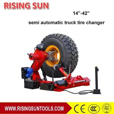 Semi Automatic 42inch Truck Tire Installation Equipment