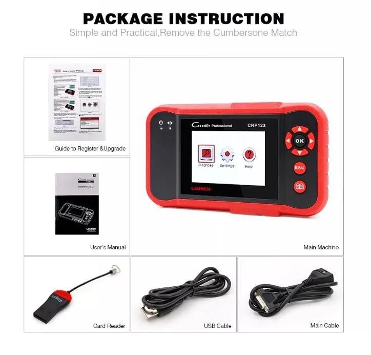 Crp123 Code Reader Scanner Crp123 Creader Obdii