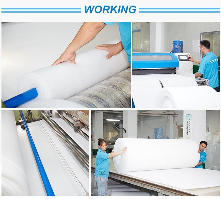 Long Working Life Punched Cotton Filter for Spray Booth