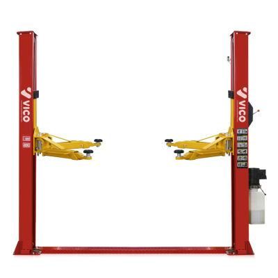 Vico 4t One Side Manual Release Hydraulic Two Post Car Hoist Lift Auto Body Lifting