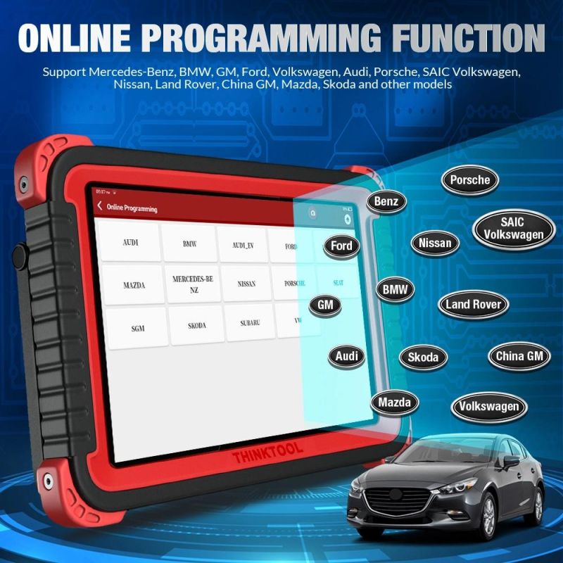 Thinkcar Thinktool Pros+ Car OBD2 Diagnostic Tool 10 Full System Adas Code Scanner Online Programing Pk Maxisys Maxicom 908 PRO