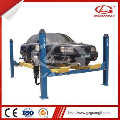 220V Used Four Post Car Parking Lift for Sale