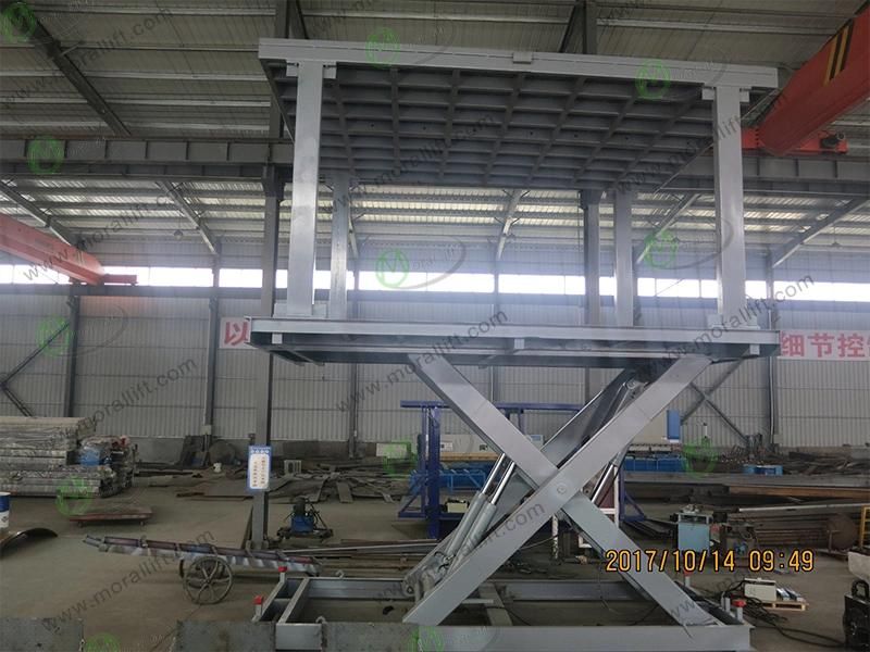 Residential Use Hydraulic Scissor Car Lift