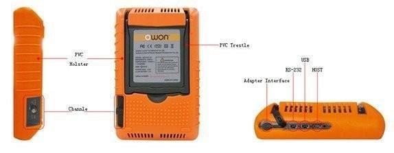OWON Hds2062m-N OWON Handheld Double Channel Oscilloscope Hds2062m-N with 60 MHz Bandwidth (250 MSas) Digital Multimeter