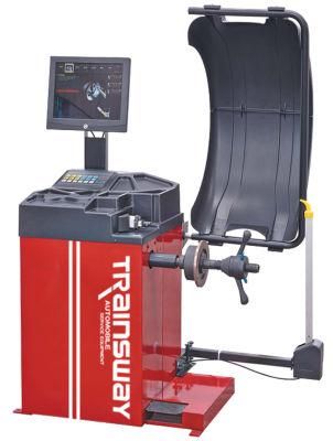 Wheel Balancer with Wide Monitor and Laser Technology Zh828