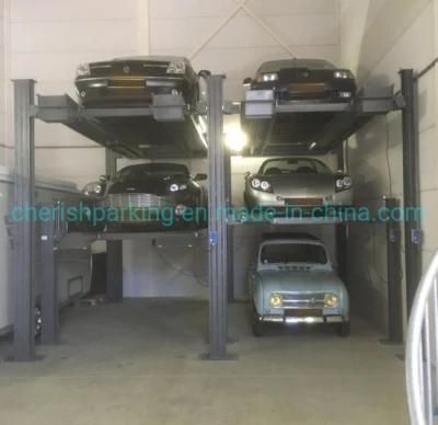 Auto Storage Triple Car Stacker Multi Level Car Parking System