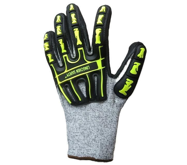 Anti Vibration Mechanic Safety Protective Work Glove for Car Construction Oil Proof Industry