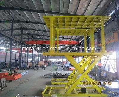 Underground Vehicle Scissor Lift for Parking