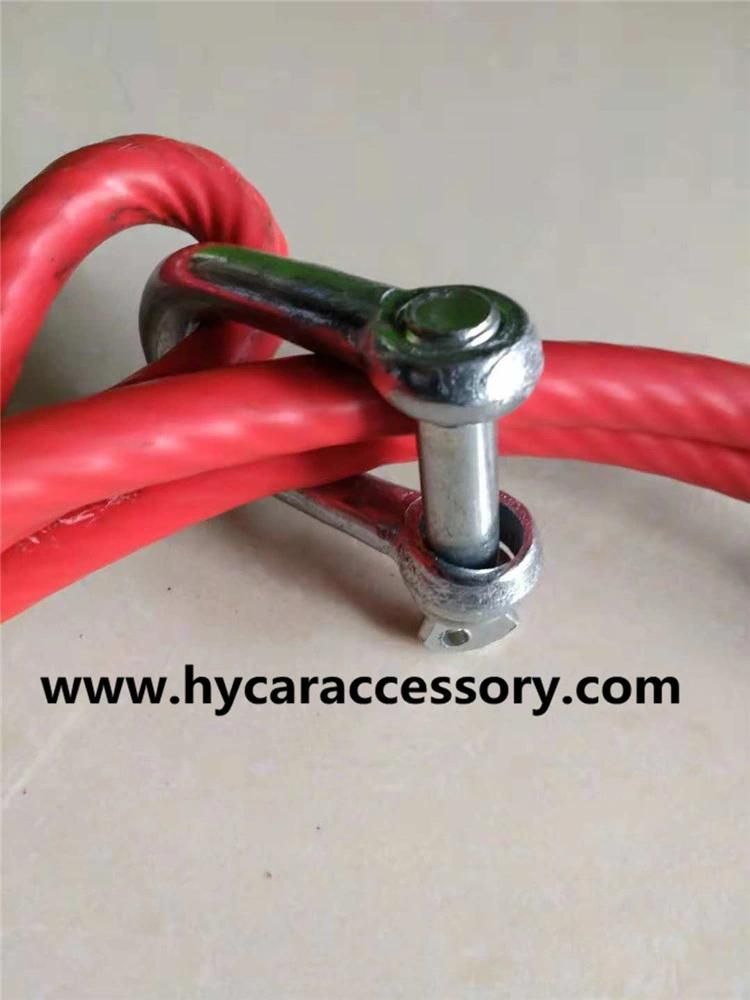 Truck Compartment Cable Pull Line High Quality PVC Rubberized Stainless Steel Wire Rope Oily Wire Rope