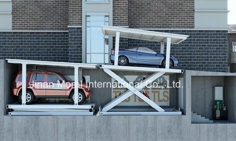 Double Scissor Car Lift Platform for Garage