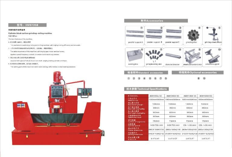AA4c Cylinder Block Surface Grinding-Milling Machine