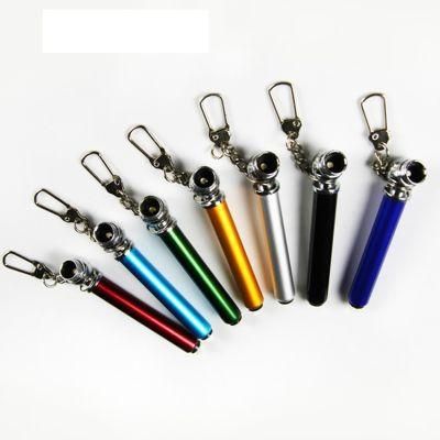 Promotion Pen Tire Pressure Gauges for Auto Car 10-50 Lbs Truck Motorcycle Bike Tester with Key Chain