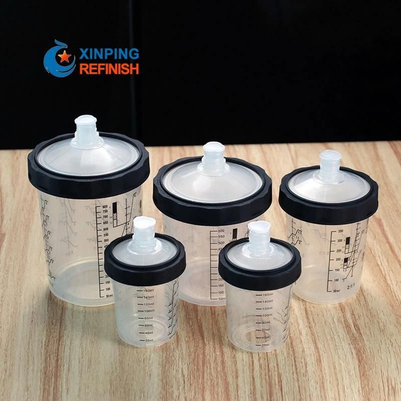 Wholesale Plastic Car Paint Mixing Cups Airless Paint Sprayer Cup