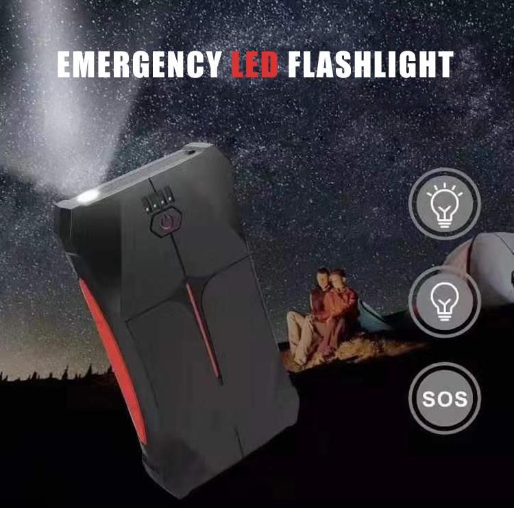 Waterproof Rugged Portable Lithium Vehicle Jump Box Pack 600A Peak Current Car Jump Starter