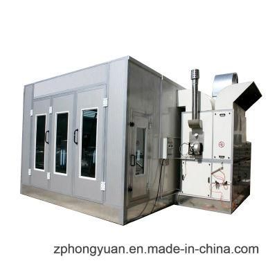 Car Spray Paint Booth with Intake and Exhaust Fan
