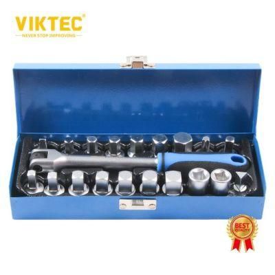 Viktec CE 20PCS 3/8 Inch Drive Oil Drain Sump Plug Set (VT01172B)