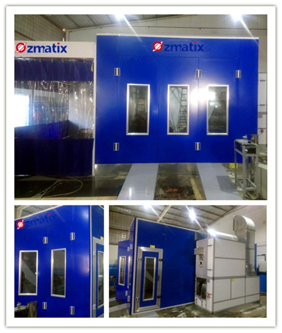 Diesel Oil Car Spray Booth Paint Baking Booth for Sale