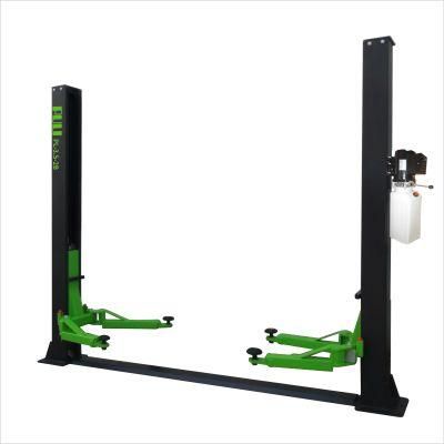 Puli Dual Manual Release 2 Post Lifts for Wholesale Floor Cover Vehicle Lift Pl-3.5-2b