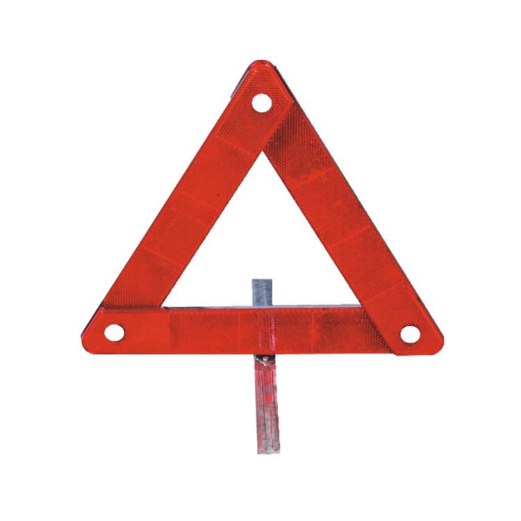 Tripod Collapsible Easily Carried Safety Road Warning Sign Night Visual Warning Triangle