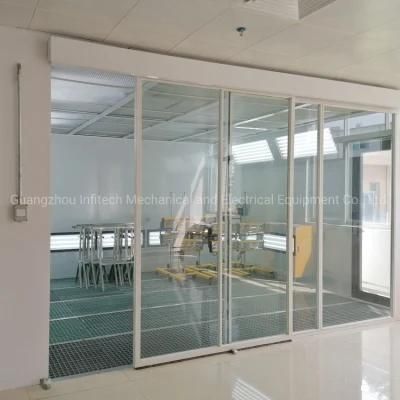 Downdraught Painting and Baking Booth with Electric Sliding Entrance Door
