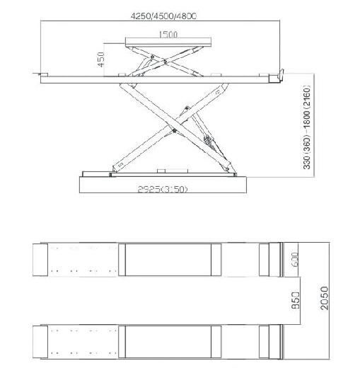 Alignment Scissor Lift (Model: ORS-40A)